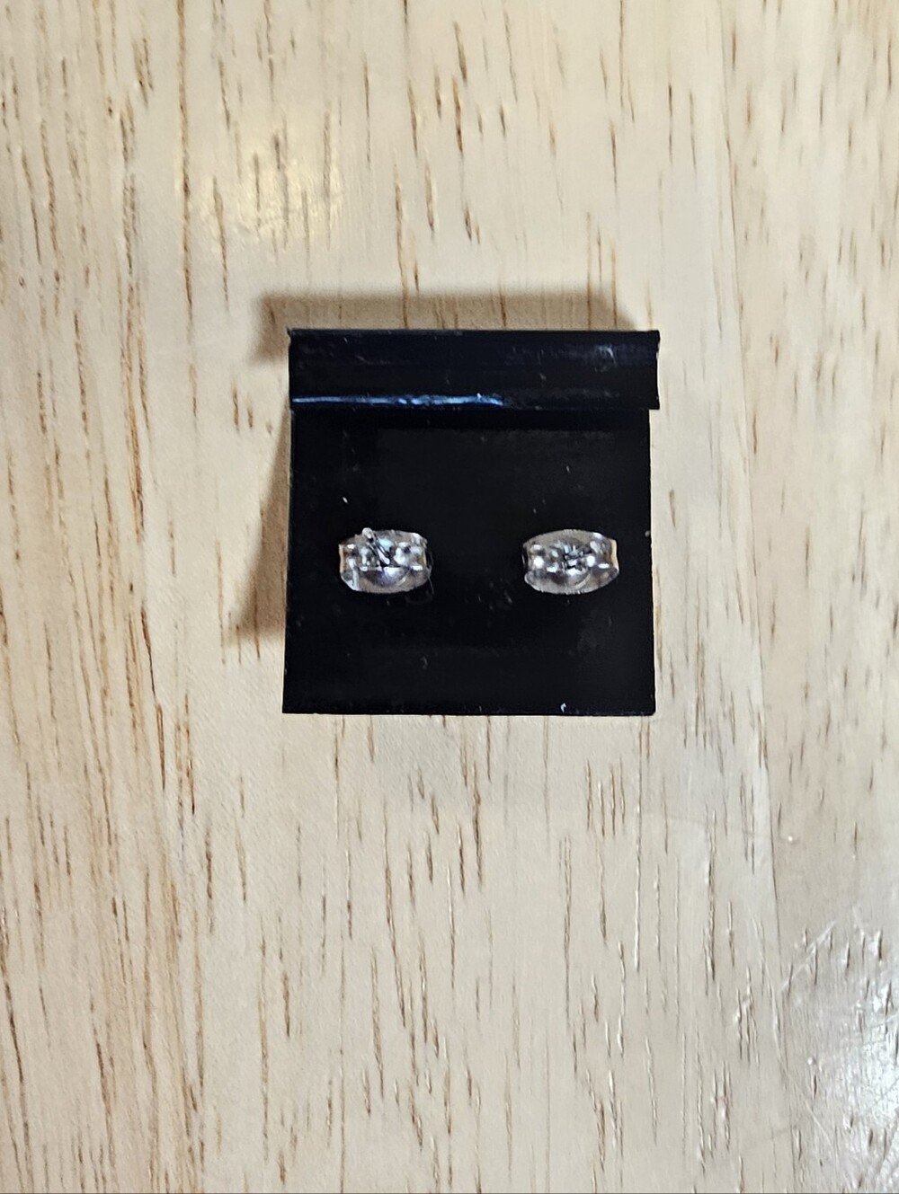 Genuine Opal Stud Earrings - Picture 3 of 5